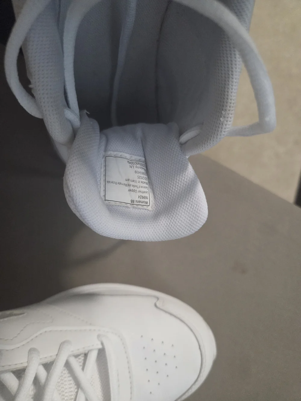 bcg White Lace-Up Athletic Sneakers